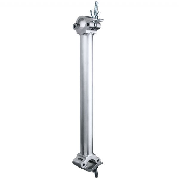 KUPO 250mm Cross Pipe to Pipe Coupler- Silver