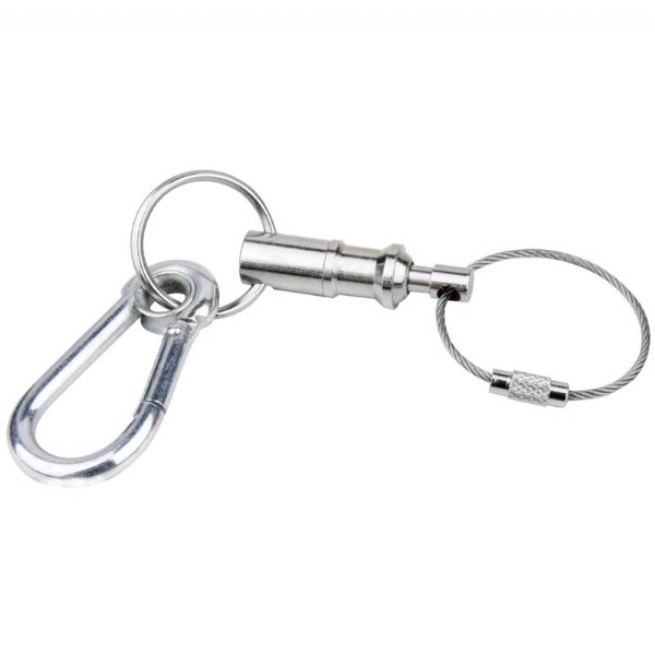 KUPO Quick Release SafetyPin With Key Chain & Spring Hook