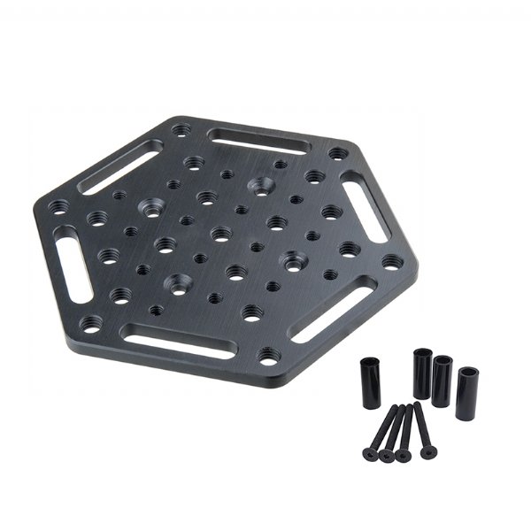 KUPO Hex Cheese Plate For 6" Suction Cup