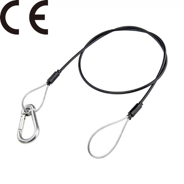 KUPO 70cm Safety Wire- 3.0mm Diameter with PVC jacket