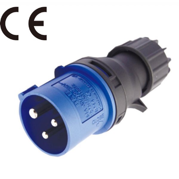 KUPO 16A/3P/229V(CEE FORM), CABLE MALE CONNECTOR (B&B)