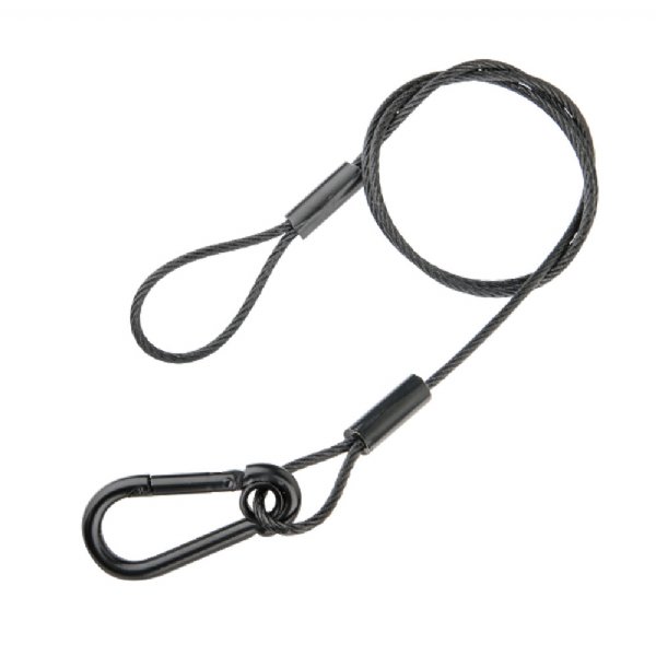 KUPO 75cm Safety Wire, -3.2mm Diameter (Black)
