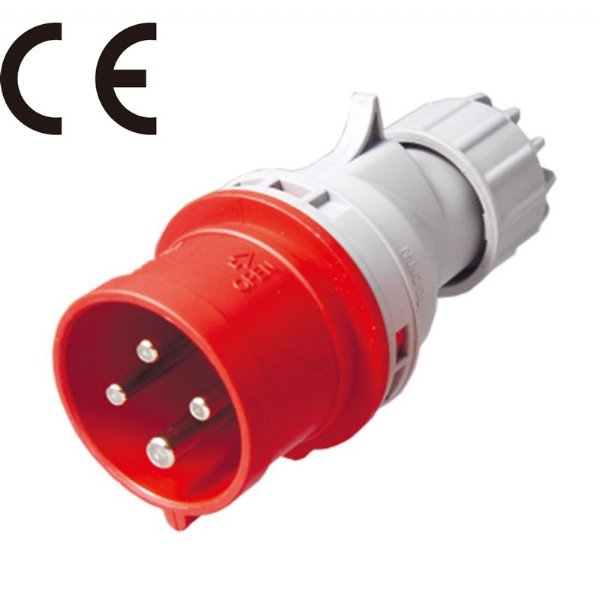 KUPO KHTN014 CEE fORM CONNECTOR, 16A 4 PIN LINE MALE