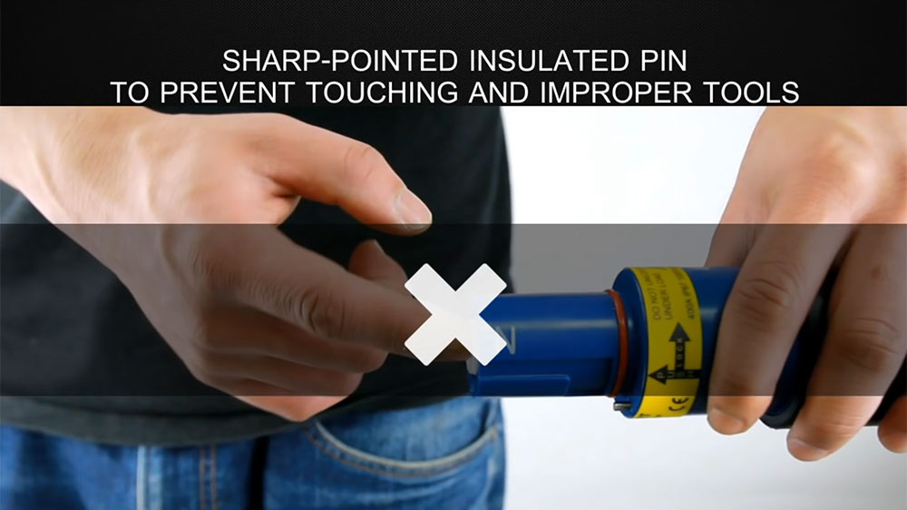 IP2X finger protection